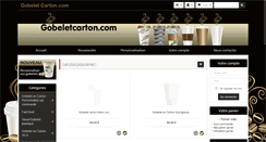 Desktop Screenshot of gobeletcarton.com